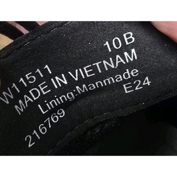 NEW Cole Haan 2 Zerogrand Stitchlite Wingtip Oxford Shoes 10 B Black White Sole - Picture 8 of 9